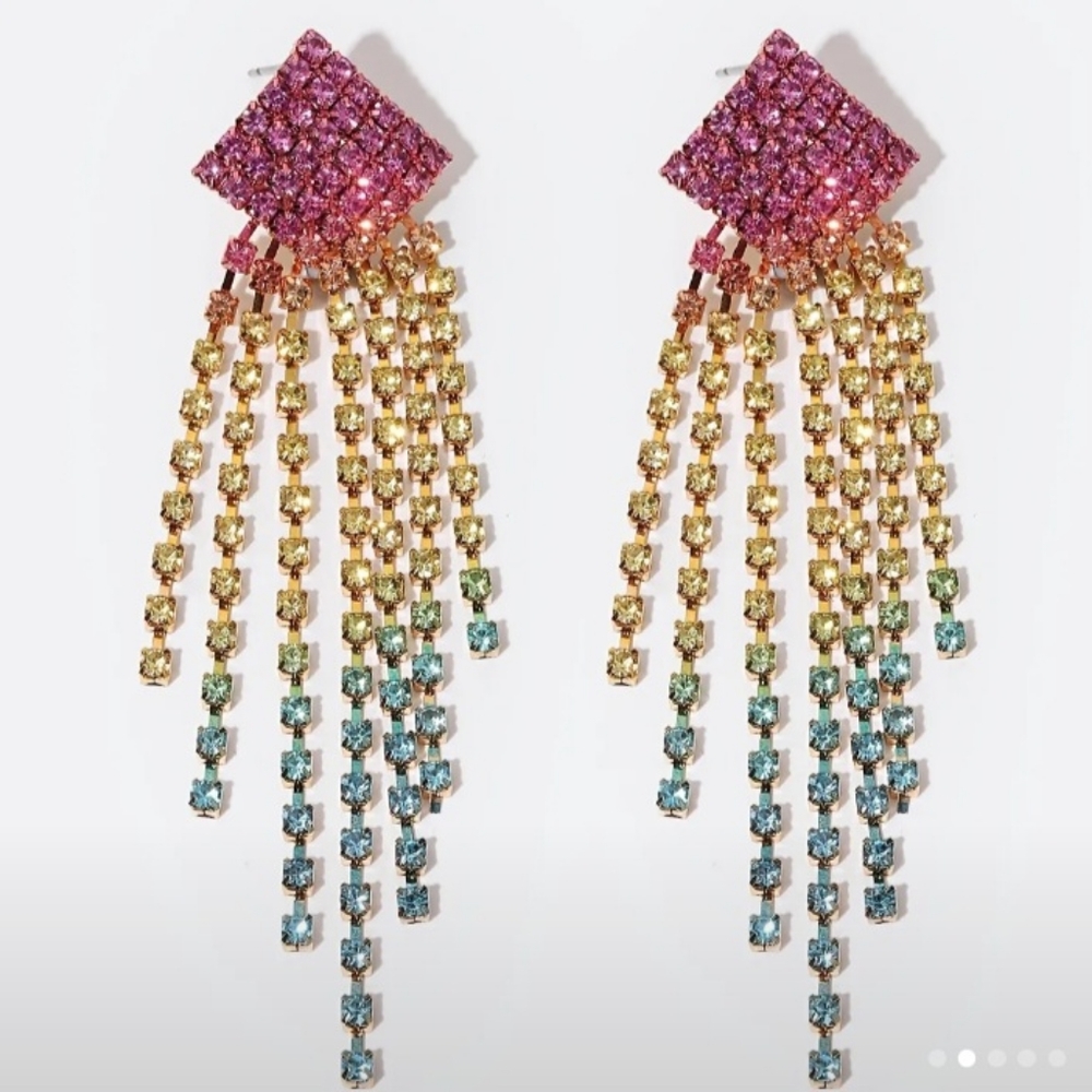 Barbie Rhinestone Earrings